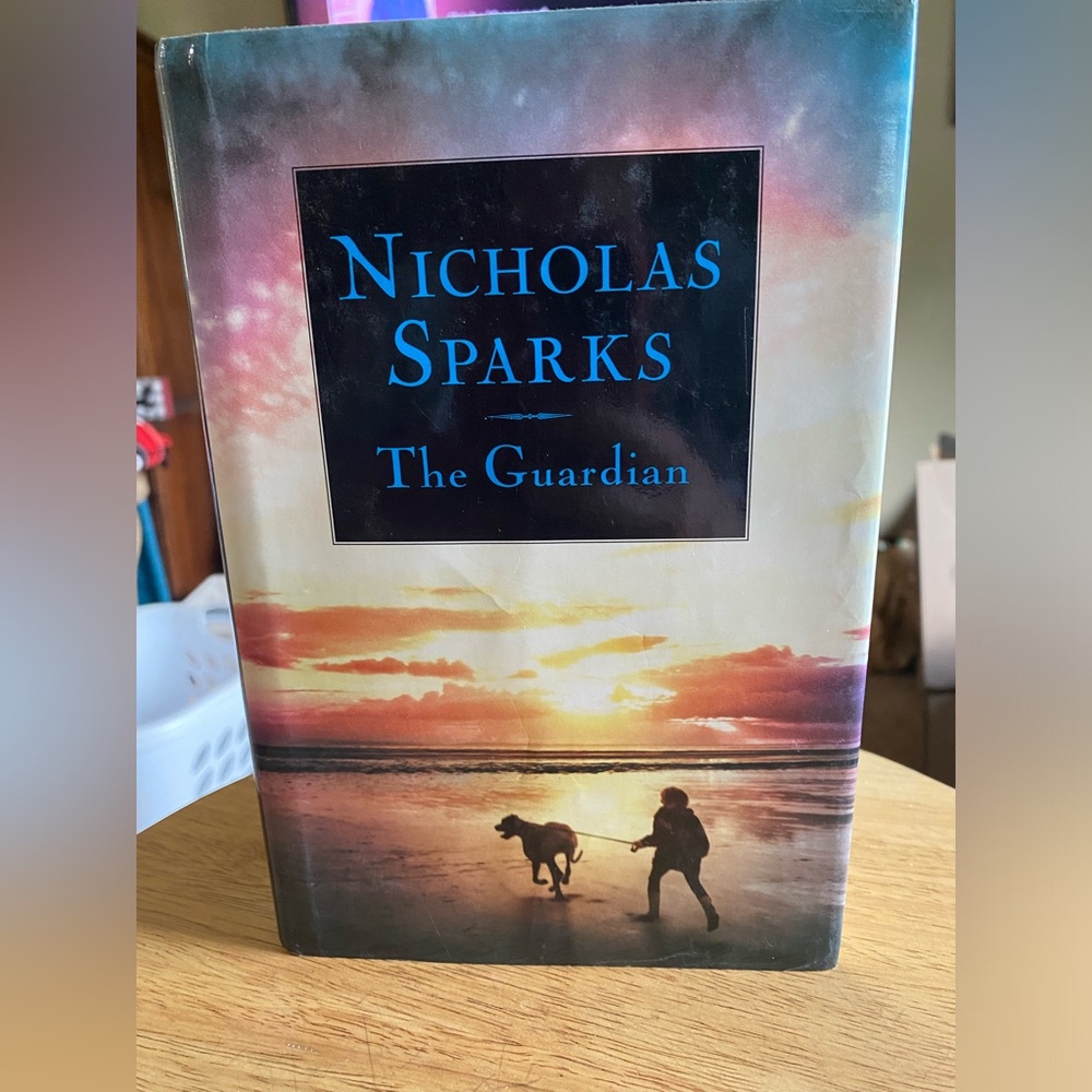 Nicholas Sparks, the guardian in hardcover